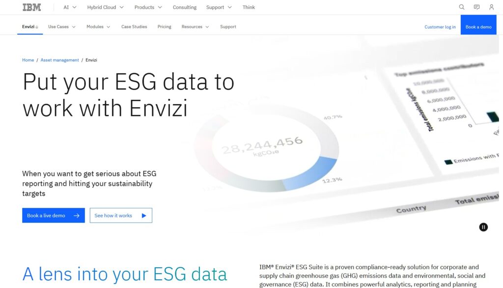 IBM Envizi ESG