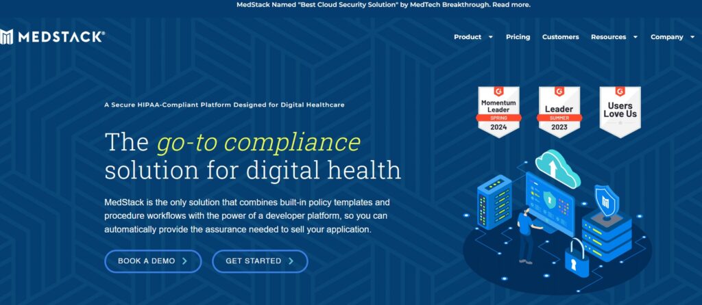 Medstack HIPAA Compliance Software